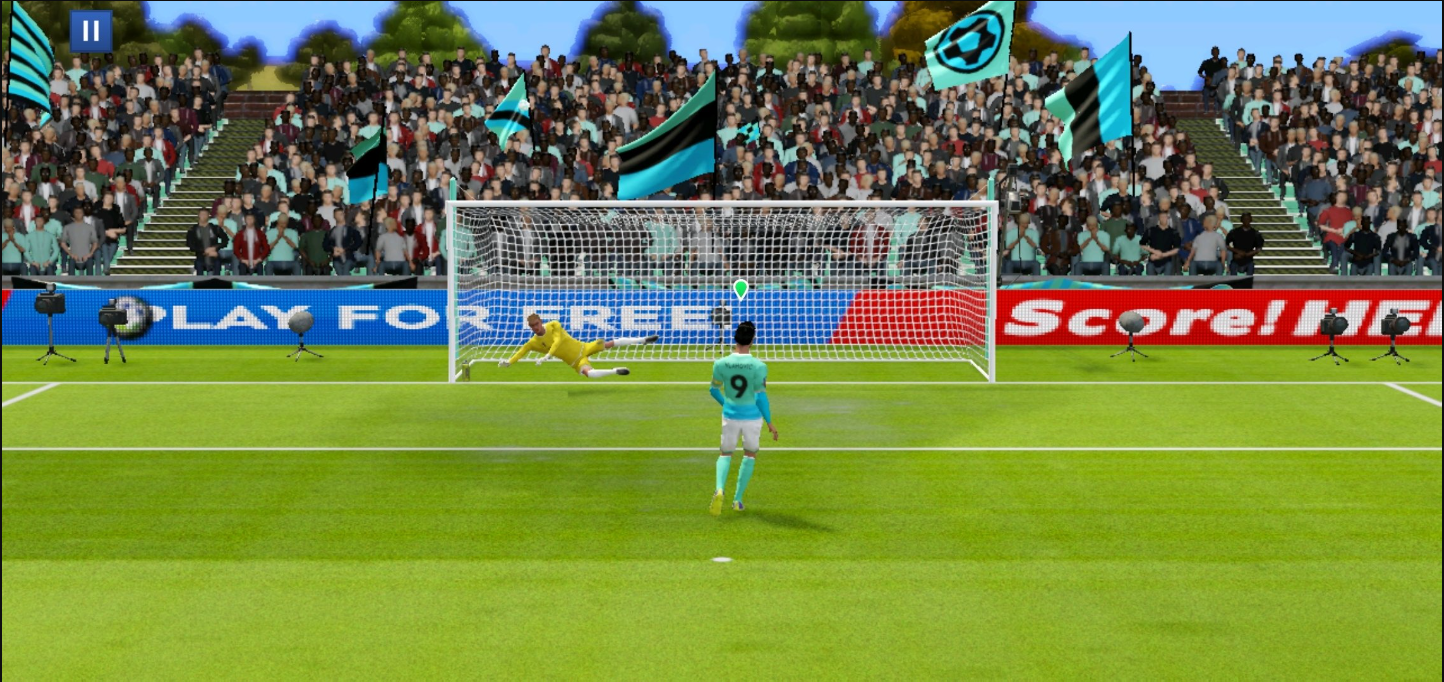 Dream League Soccer 2023 pênaltis